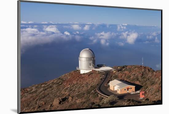 Observatory Gran Telescopio Canarias, Parque Nacional De La Caldera De Taburiente, Canary Islands-Markus Lange-Mounted Photographic Print