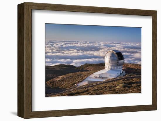 Observatory Gran Telescopio Canarias, Parque Nacional De La Caldera De Taburiente, Canary Islands-Markus Lange-Framed Photographic Print