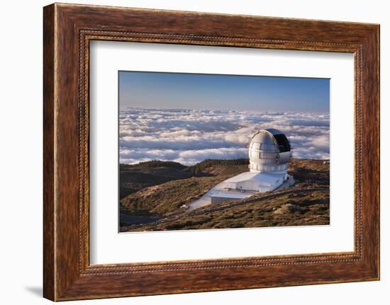 Observatory Gran Telescopio Canarias, Parque Nacional De La Caldera De Taburiente, Canary Islands-Markus Lange-Framed Photographic Print