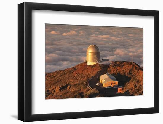 Observatory on Roque De Los Muchachos at Sunset, Spain-Markus Lange-Framed Photographic Print