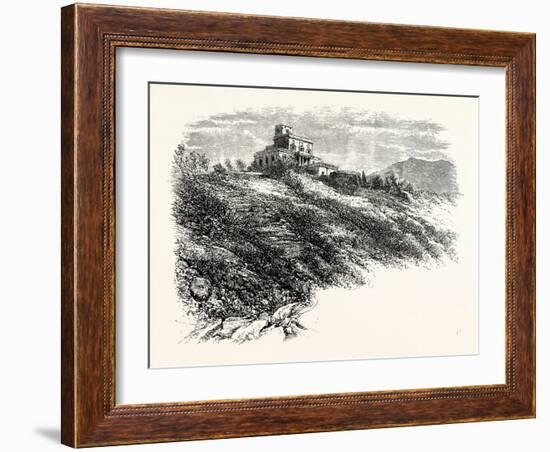 Observatory Vesuvius-null-Framed Giclee Print