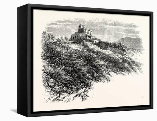 Observatory Vesuvius-null-Framed Premier Image Canvas