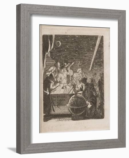 Observing the Heavens in the Age of Galileo, 1681-Pierre Petit-Framed Giclee Print