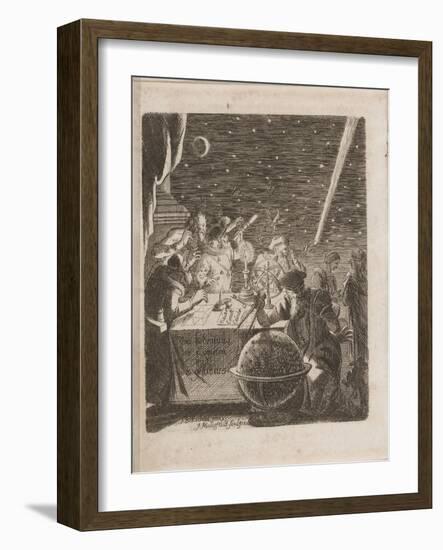 Observing the Heavens in the Age of Galileo, 1681-Pierre Petit-Framed Giclee Print