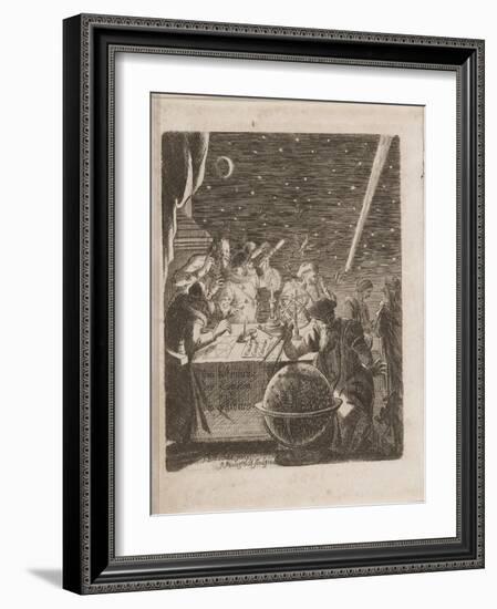 Observing the Heavens in the Age of Galileo, 1681-Pierre Petit-Framed Giclee Print