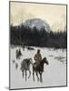 Obsidian Mountain in Yellowstone, 1895-Henry F. Farny-Mounted Giclee Print