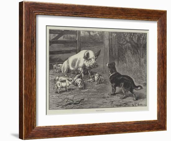 Obstructionists-S.t. Dadd-Framed Premium Giclee Print