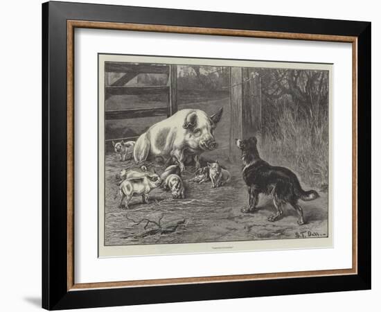 Obstructionists-S.t. Dadd-Framed Premium Giclee Print