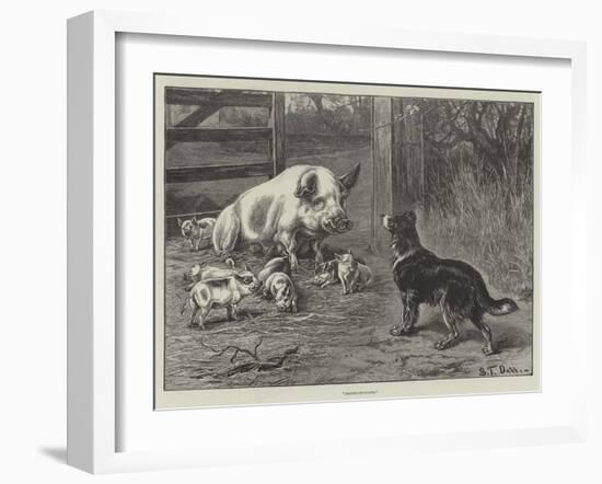 Obstructionists-S.t. Dadd-Framed Premium Giclee Print