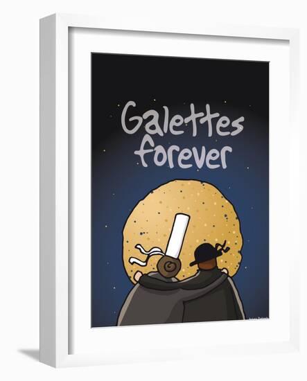 Oc'h oc'h. - Galettes forever-Sylvain Bichicchi-Framed Art Print