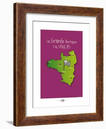 Oc'h oc'h. -La (vraie) Grande-Bretagne-Sylvain Bichicchi-Framed Art Print