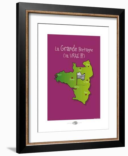 Oc'h oc'h. -La (vraie) Grande-Bretagne-Sylvain Bichicchi-Framed Art Print