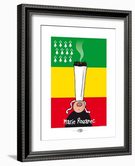 Oc'h oc'h. - Marie Rouanec-Sylvain Bichicchi-Framed Art Print