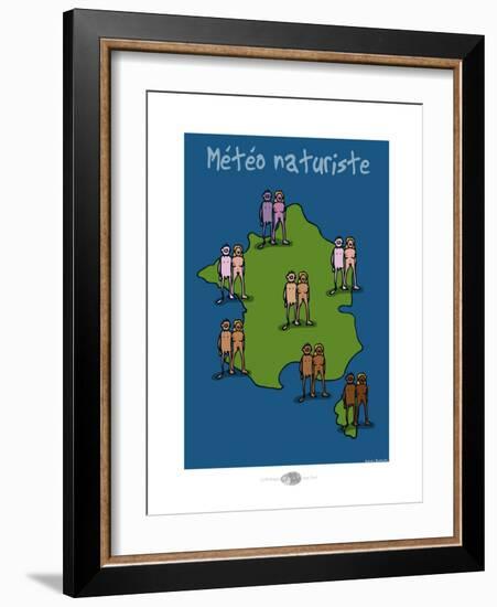 Oc'h oc'h. - Météo naturiste-Sylvain Bichicchi-Framed Art Print