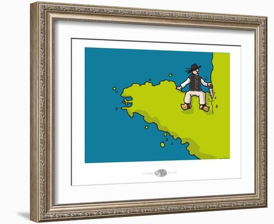 Oc'h oc'h. - Scions la branche-Sylvain Bichicchi-Framed Art Print