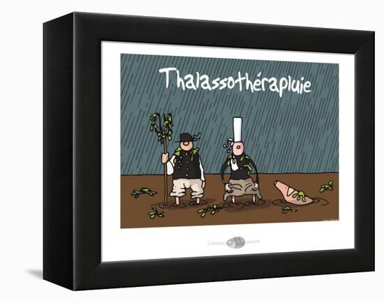 Oc'h oc'h. - Talassothérapluie-Sylvain Bichicchi-Framed Stretched Canvas