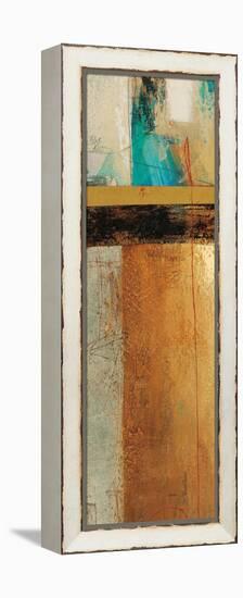 Ocaso Ochre 1-Gabriela Vilarreal-Framed Stretched Canvas
