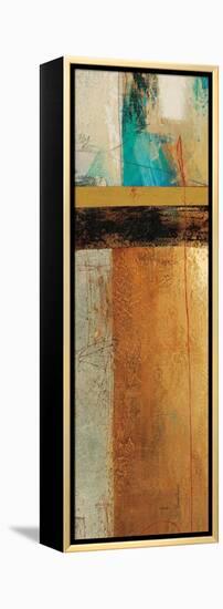 Ocaso Ochre 1-Gabriela Vilarreal-Framed Stretched Canvas