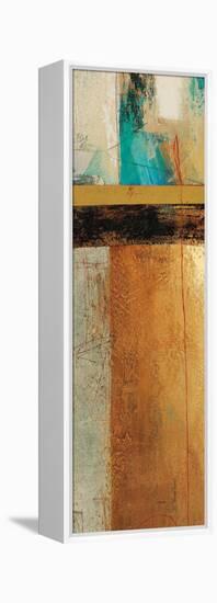 Ocaso Ochre 1-Gabriela Vilarreal-Framed Stretched Canvas