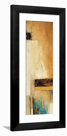 Ocaso Ochre 2-Gabriela Vilarreal-Framed Art Print