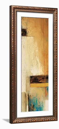 Ocaso Ochre 2-Gabriela Vilarreal-Framed Art Print