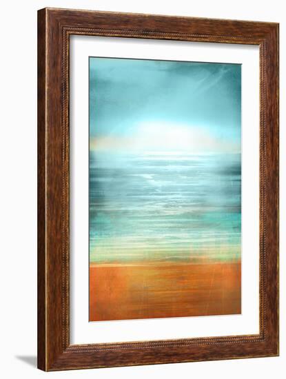 Ocean Abstract-Anna Polanski-Framed Art Print