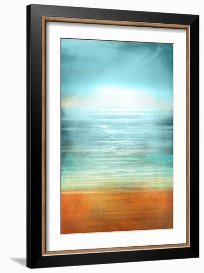 Ocean Abstract-Anna Polanski-Framed Art Print