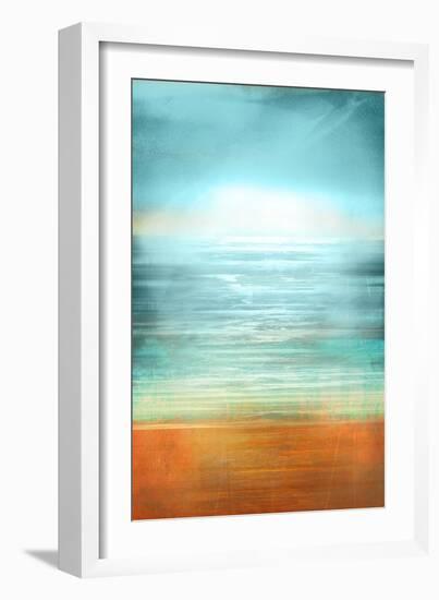 Ocean Abstract-Anna Polanski-Framed Art Print