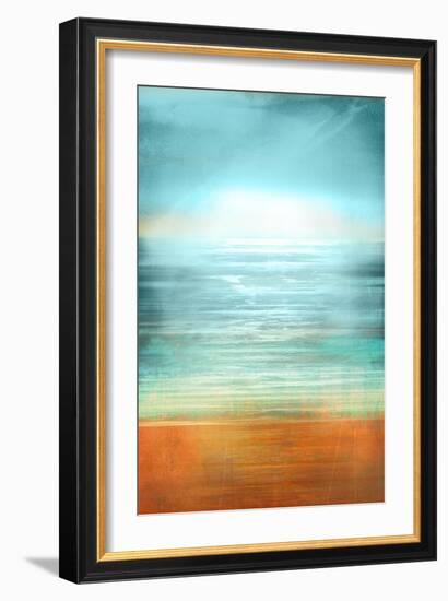 Ocean Abstract-Anna Polanski-Framed Art Print