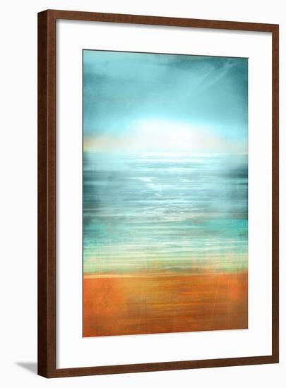 Ocean Abstract-Anna Polanski-Framed Art Print