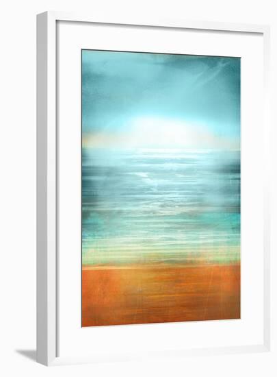 Ocean Abstract-Anna Polanski-Framed Art Print