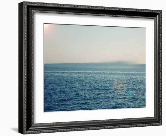 Ocean abstract-Savanah Plank-Framed Photo