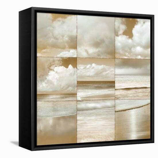 Ocean Air II-John Seba-Framed Stretched Canvas