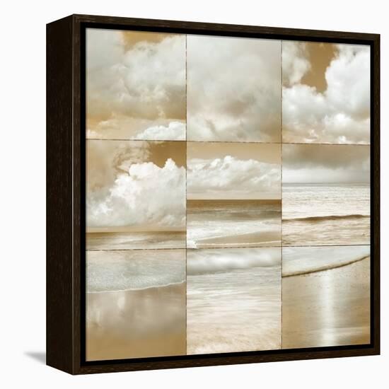 Ocean Air II-John Seba-Framed Stretched Canvas