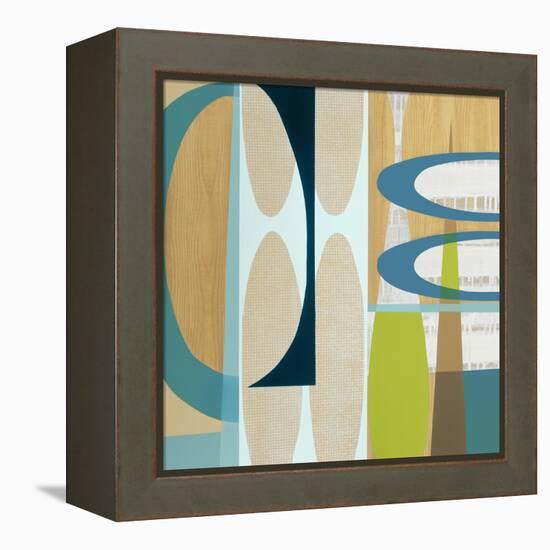 Ocean and Sand 2-Mary Calkins-Framed Premier Image Canvas