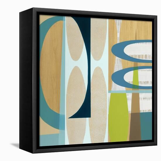 Ocean and Sand 2-Mary Calkins-Framed Premier Image Canvas