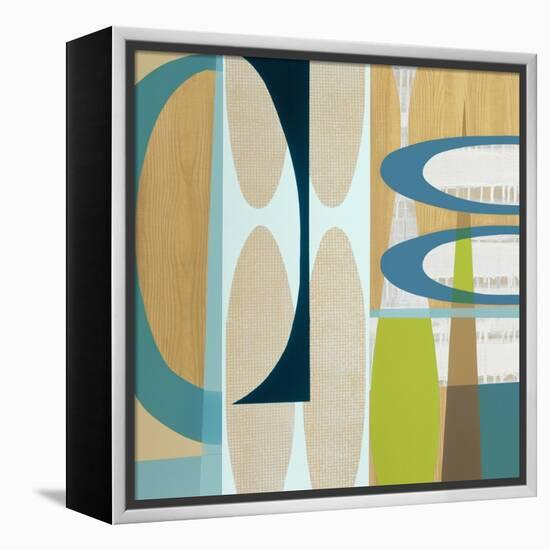 Ocean and Sand 2-Mary Calkins-Framed Premier Image Canvas