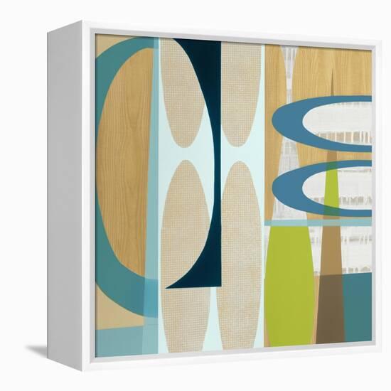 Ocean and Sand 2-Mary Calkins-Framed Premier Image Canvas