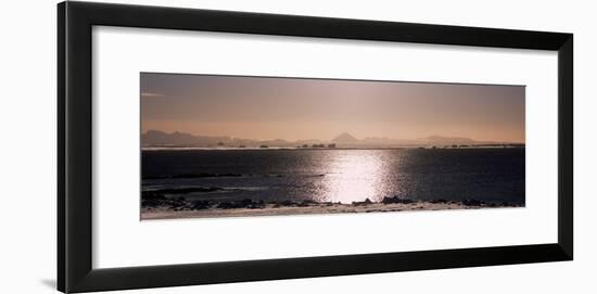 Ocean at Dusk, Bessastadir, Iceland-null-Framed Photographic Print