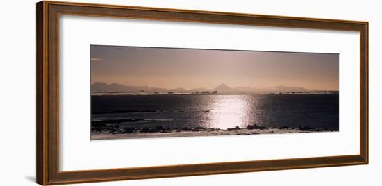 Ocean at Dusk, Bessastadir, Iceland-null-Framed Photographic Print