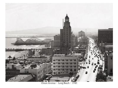 Long Beach, CA Vintage Photography Wall Art: Prints