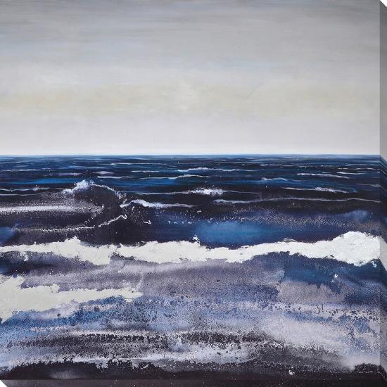 Ocean Beach Dusk Hand Painted Art Art Com