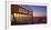 Ocean Beach Pier at Twilight, San Diego, Southern California, USA-Stuart Westmorland-Framed Photographic Print