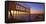Ocean Beach Pier at Twilight, San Diego, Southern California, USA-Stuart Westmorland-Framed Premier Image Canvas