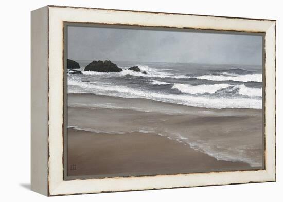 Ocean Beach-David Knowlton-Framed Premier Image Canvas