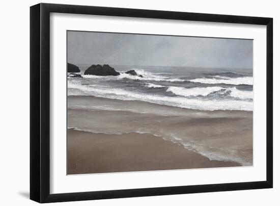 Ocean Beach-David Knowlton-Framed Giclee Print