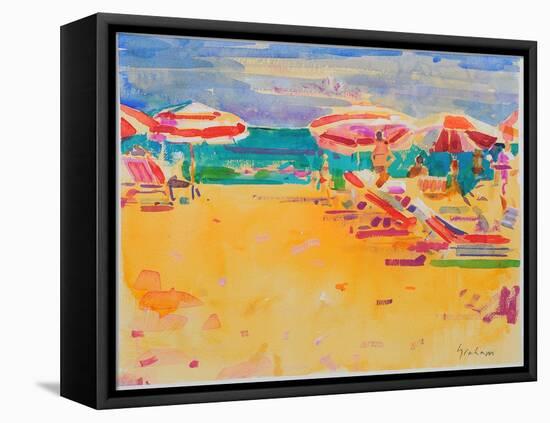 Ocean Beach-Peter Graham-Framed Premier Image Canvas