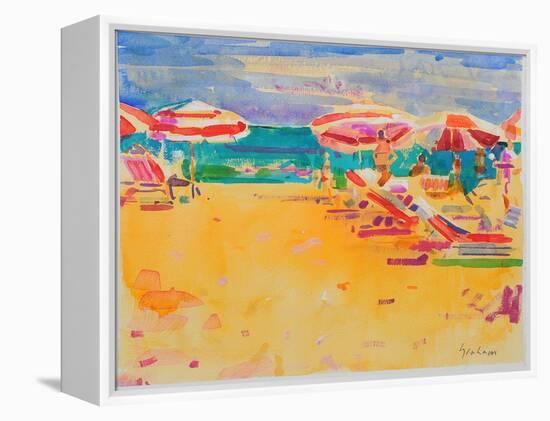 Ocean Beach-Peter Graham-Framed Premier Image Canvas