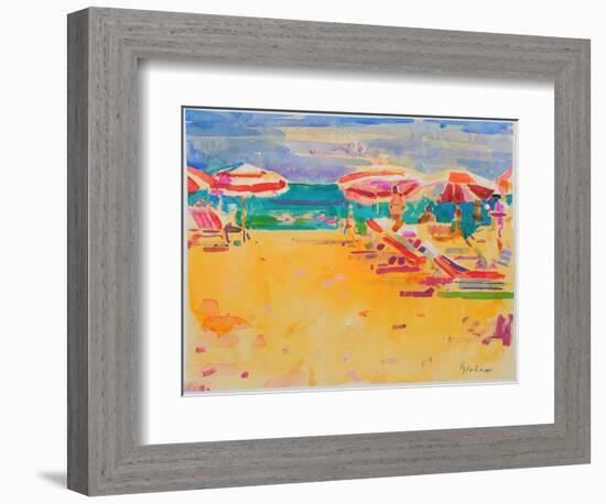 Ocean Beach-Peter Graham-Framed Giclee Print