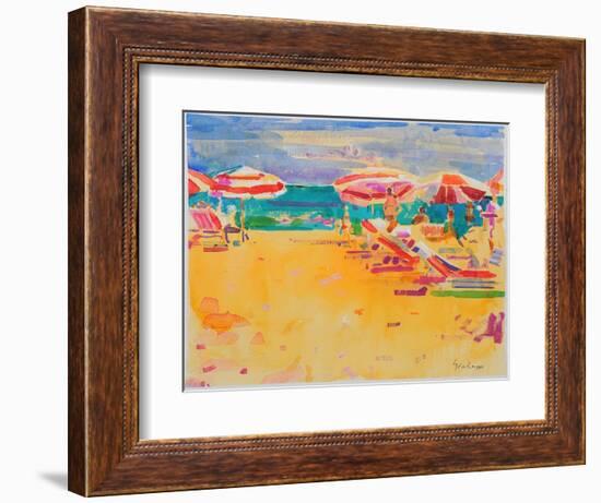 Ocean Beach-Peter Graham-Framed Giclee Print